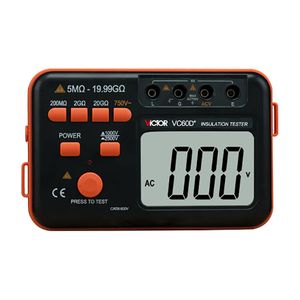 تستر مقاومت عایقی ویکتور مدل +vc60d