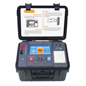 تستر مقاومت میکرواهم متر  جی پی اس لیمیتد مدل crt 4660c