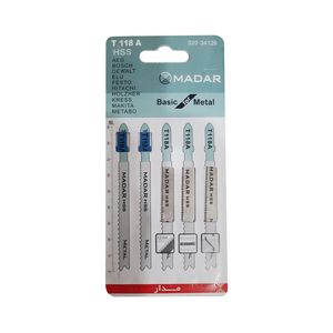 تیغ اره آهن بر مدار مدل aj mdr t 118a مجموعه 5عددی