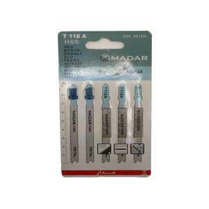 تیغ اره آهن بر مدار مدل t118a بسته 5 عددی