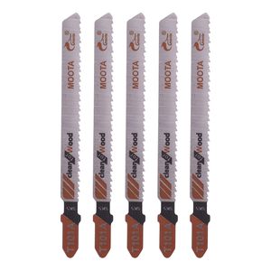تیغ اره عمود بر ام دی اف موتا مدل کوتاه کد t101a مجموعه 5 عددی