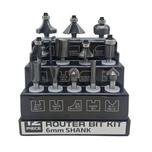 تیغ اوور فرز صنعتی پلاتینیوم مدل yp sheft6mm مجموعه 12 عددی