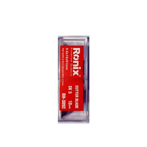 تیغ کاتر ذوزنقه ای رونیکس مدل  rh 3092  مجموعه 10 عددی