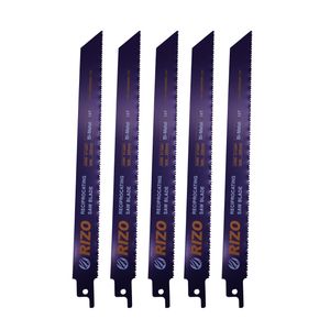 تیغه اره افقی بر  ریزو مدل yp 1122bf_225mm مجموعه 5 عددی