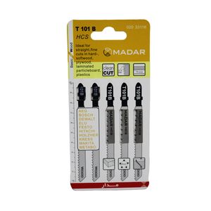 تیغه اره عمودبر مدار مدل yp wood t 101b مجموعه 5 عددی