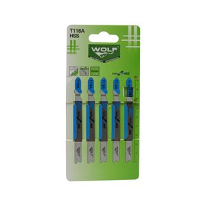 تیغه اره عمودبر ولف مدل ypk metal t118a مجموعه 5 عددی