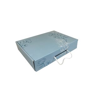 جعبه بسته بندی مدل  کیبوردی طرح فیروزه کد bkyl001  بسته 10 عددی