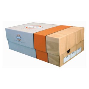 جعبه بسته بندی مدل کفش مردانه طرح mdf کد m2 بسته 25 عددی