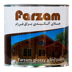 جلا روغنی الکیدی براق فرزام کد 320 وزن 3.5 لیتر