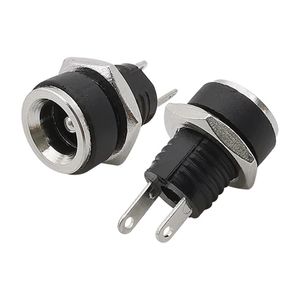 جک مادگی آداپتور مدل 5.5x2.1mm dc بسته 2 عددی
