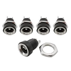 جک مادگی آداپتور مدل 5.5x2.1mm dc بسته 5 عددی