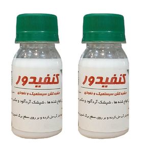 حشره کش و آفت کش کنفیدور سبز رویش کد a90 حجم ۶۰ میلی لیتر بسته ۲ عددی