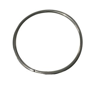 حلقه گرد چرم دوزی مدل rnd stl3cm بسته 50 عددی
