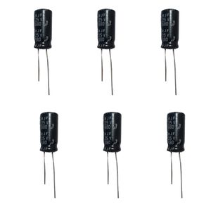 خازن 680 میکروفاراد مدل rjf25v بسته 6 عددی