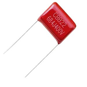 خازن پلی استر 680 نانو فاراد مدل 400v بسته 10 عددی