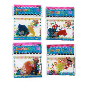 خاك ژله اي کریستالی مدل seven color كد 1267 بسته 4 عددی