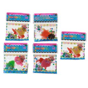 خاك ژله اي کریستالی مدل seven color كد 1508 بسته 5 عددی