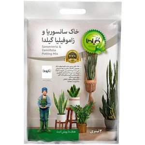 خاک سانسوریا و زاموفیلیا گیلدا مدل sz2 حجم 2 لیتر