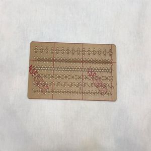 خط کش نشانه گذاری چرم دوزی مدل n100