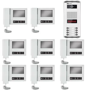 درب بازکن تصویری تک نما d43 8v مجموعه ۹ عددی