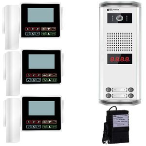 درب بازکن تصویری تک نما مدل c43 3v مجموعه 4 عددی