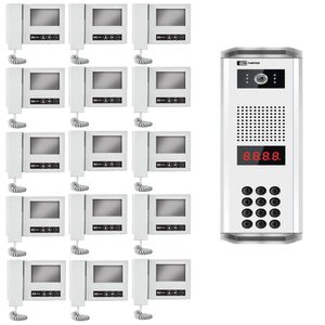 درب بازکن تصویری تک نما مدل d43 15v مجموعه 16 عددی