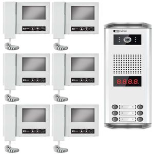 درب بازکن تصویری تک نما مدل d43 6v مجموعه ۷ عددی