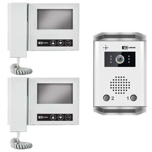 درب بازکن تصویری تک نما مدل d43m 2v مجموعه 3 عددی