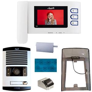 دربازکن تصویری الکتروپیک مدل fd_1086_1_797 یک واحدی به همراه محافظ صفحه نمایش