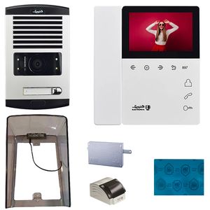 دربازکن تصویری الکتروپیک مدل fd_1086_1_897 یک واحدی به همراه محافظ صفحه نمایش
