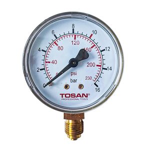 درجه فشارسنج اکسیژن توسن مدل tpg 16bar