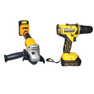 دریل و مینی فرز شارژی جنرال پاور مدل aj stcd 2001_stag 2001bl