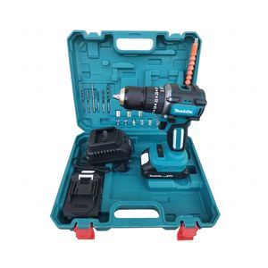 دریل پیچ گوشتی 13 میلیمتری 520 وات ماکیتا مدل sbr 21 مجموعه 29 عددی