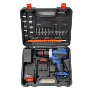 دریل پیچ گوشتی شارژی توتال مدل bl36v مجموعه 50 عددی