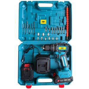 دریل پیچ گوشتی شارژی چکشی سایز 10 میلیمتر 205 ولت جاب مدل jb 205 gtx