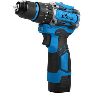 دریل پیچ گوشتی چکشی براشلس شارژی 10 میلی متری 16 ولت ویوارکس مدل 1610v 21bl
