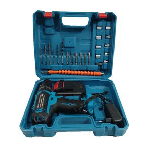 دریل چکشی باس مدل 36v single battery مجموعه 27 عددی