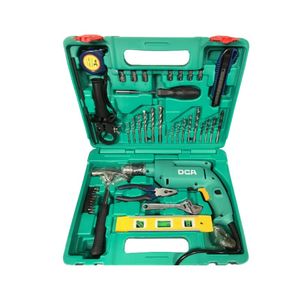 دریل چکشی دی سی ای مدل z1j ff04 13 مجموعه 41 عددی