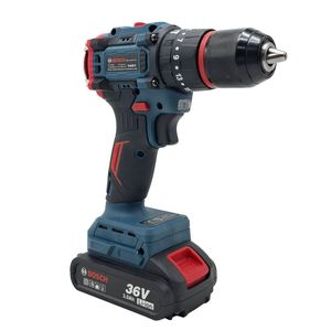 دریل چکشی شارژی صنعتی براشلس 13 میلی متری 36 ولت بوش مدل 36v_li_ion کد 2