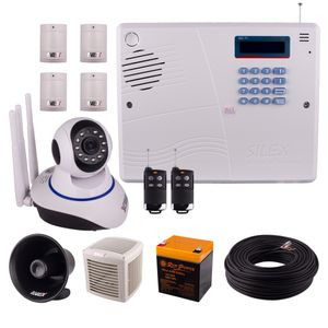 دزدگیر اماکن سایلکس مدل sg7 4ch +pt380