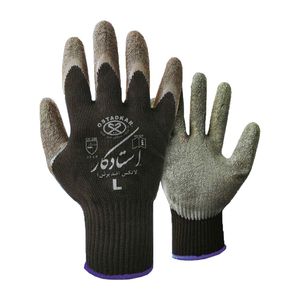 دستکش ایمنی استاد کار مدل ds53 کد 8566 بسته 6 عددی