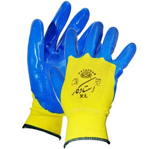دستکش ایمنی استاد کار مدل nitrile سایز xl