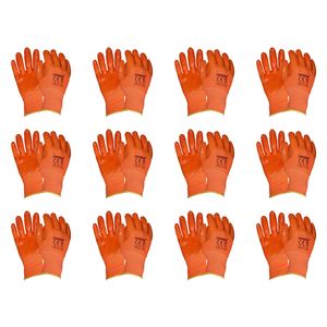 دستکش ایمنی تانگ وانگ مدل ژله ای بسته 12 عددی
