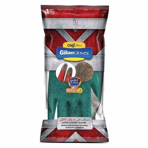 دستکش ایمنی دستکش گیلان مدل latex.s2 مجموعه 4 عددی