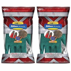 دستکش ایمنی دستکش گیلان مدل s.2 مجموعه 4 عددی