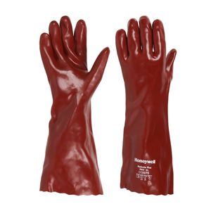 دستکش ایمنی ضد اسید هانیول مدل redcote plus
