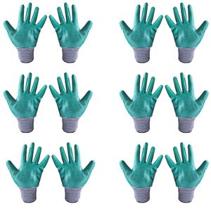 دستکش ایمنی مدل کف ماری کد n28 بسته 6 عددی