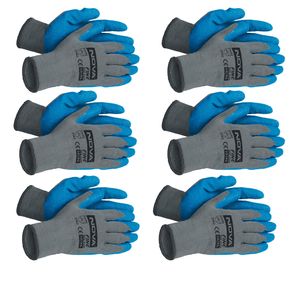 دستکش ایمنی نووا مدل ntg9009 بسته 6 عددی