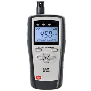 دستگاه آنالایزر گاز دیجیتال سی ای ام مدل gd 3803
