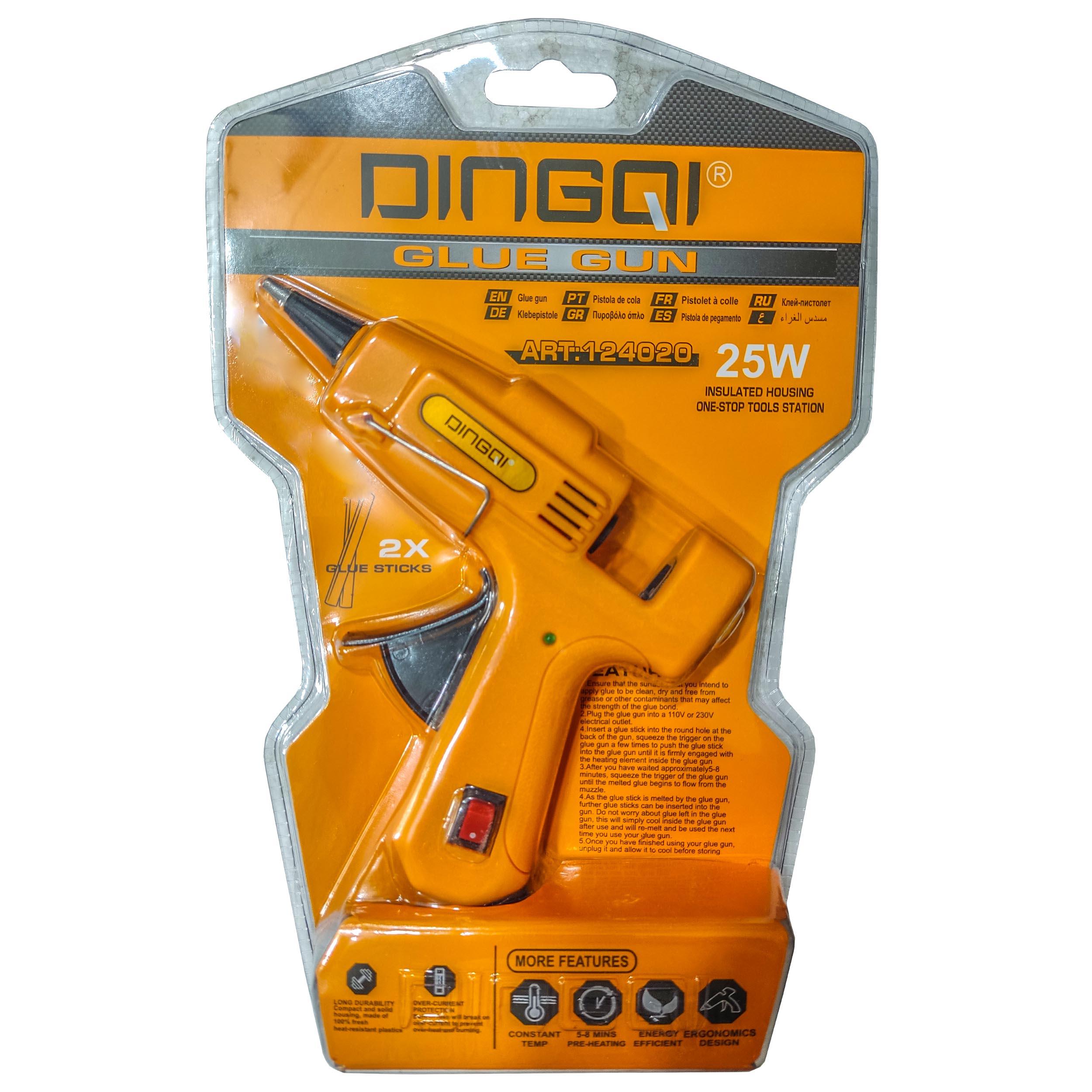 دستگاه چسب حرارتی دینگشی مدل art : 124020